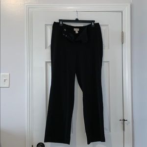 Black loft pants